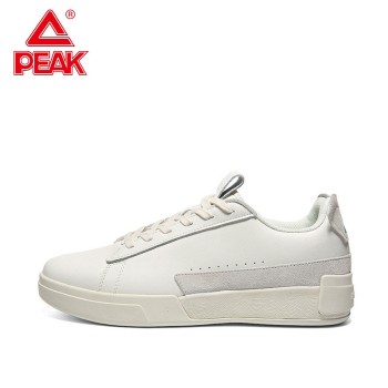 PEAK 匹克 态极男女情侣同款小白鞋一尘低帮板鞋休闲运动鞋 E93097/98B