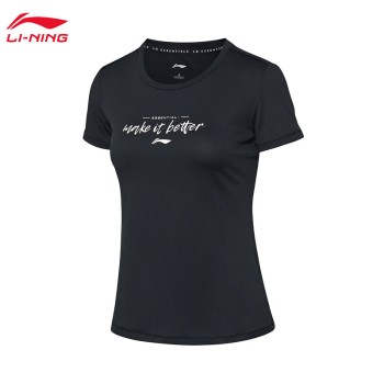 Lining 李宁 训练系列女子短袖T恤ATSQ004