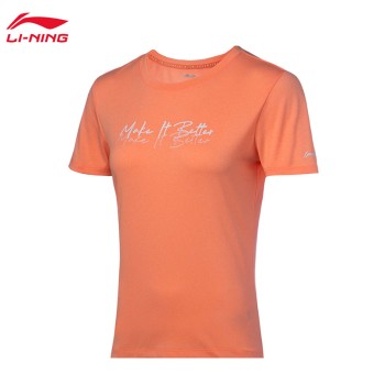 Lining 李宁 训练系列女子速干凉爽短袖T恤ATSQ038