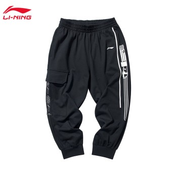 Lining 李宁 星球大战联名系列男子收口宽松卫裤AKLP267