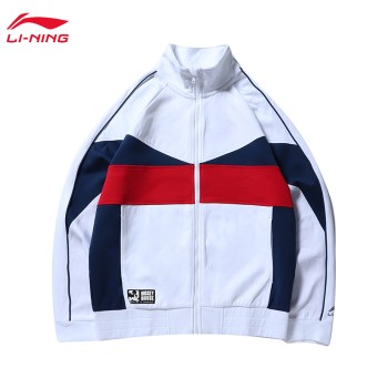 Lining 李宁 迪士尼米奇联名款男女同款宽松开衫卫衣AWDN765