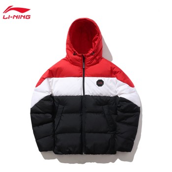 Lining 李宁 运动时尚系列男子短羽绒服AYMP199