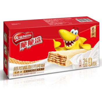 雀巢牛奶威化24条装