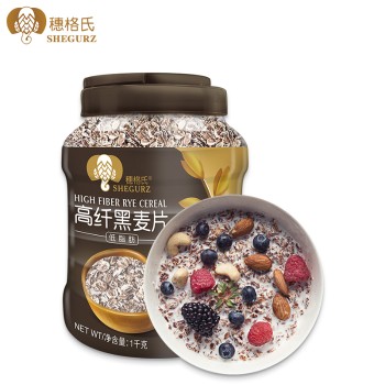 穗格氏高纤黑麦片(罐装）[3YCHJ]