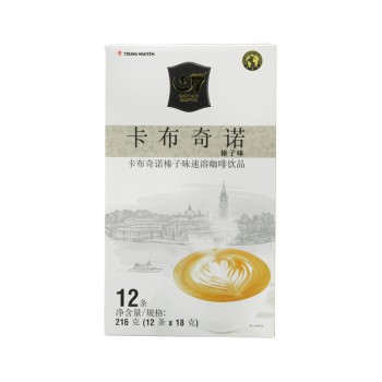 中原G7榛子味卡布奇诺咖啡