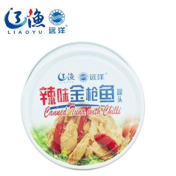 远洋辣味金枪鱼罐头
