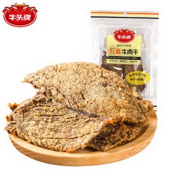 牛头牌五香牛肉干