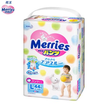 日本花王妙而舒婴儿学步裤大号（L）