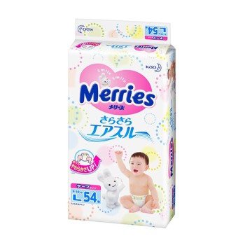 日本花王妙而舒婴儿纸尿裤大号（L）【母婴】