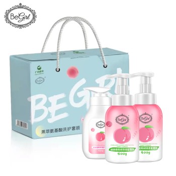 【DF】Begirl果萃氨基酸洗护套装