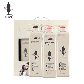 【ZF】阿道夫精油慕斯洗护沐三件套（丝滑套组）