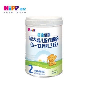 【ZF】喜宝倍喜较大婴儿配方奶粉(6-12月龄2段）