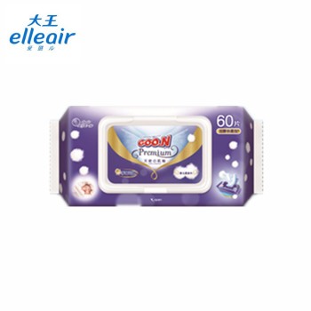 GOO.N大王婴儿柔湿巾天使系列60片