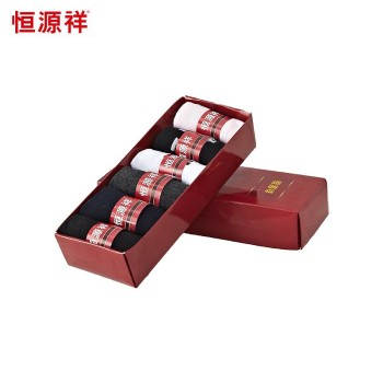 恒源祥 精梳棉情侣袜礼盒(六双装) HYX001WZ