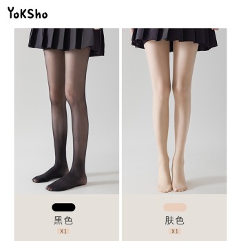 YOKSHO 优可秀 女士防狼连裤丝袜2条装 YKX3589