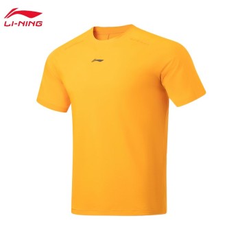 [下架]Lining 李宁 健身系列男子排湿速干短袖T恤ATST035