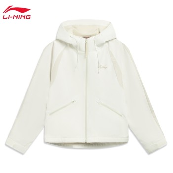 Lining 李宁 女子加绒保暖防泼水宽松休闲外套AFDW426
