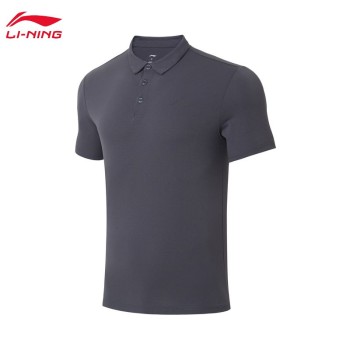 Lining 李宁 健身系列男子排湿速干短袖POLO衫APLT127