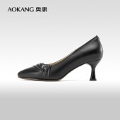Aokang 奥康 女士尖头高跟单鞋 1234211096