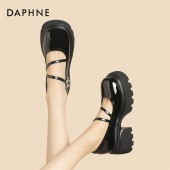 DAPHNE 达芙妮 女子法式复古玛丽珍鞋单鞋 4024101050