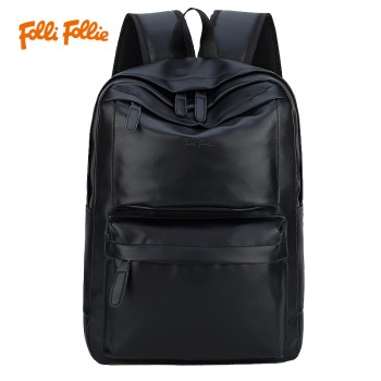 FolliFollie 时尚休闲皮质通勤双肩包 FF-Y010A