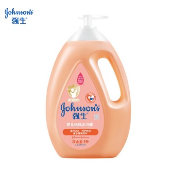 强生 婴儿香桃沐浴露 1000ml