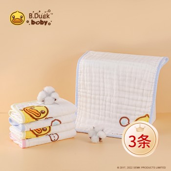 B.Duck 小黄鸭 BABY 552童巾（3条装）