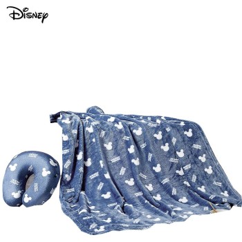 迪士尼 米奇枕毯旅行套装DZM01-H02