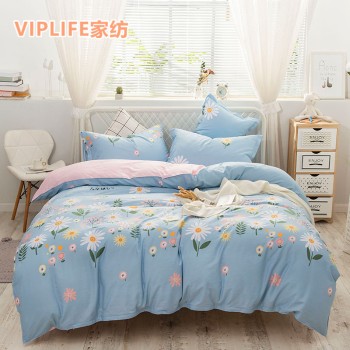 VIPLIFE [棉床笠系列]高支高密精梳棉四件套床笠款（1.2m）