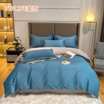 VIPLIFE [轻奢A类磨毛系列-床笠款]100S加厚A类磨毛四件套（1.8m床）