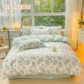 VIPLIFE 精梳棉质四件套【床单款】（适合1.5-1.8m床）