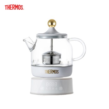THERMOS 膳魔师 液体加热器-养生壶(奶油白)EHA-1602E