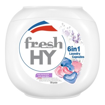 菁华清可新6合1洗衣凝珠经典薰衣草12g*60粒