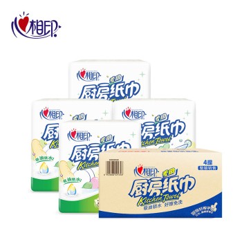 心相印 75节厨房纸巾KT102（8卷）