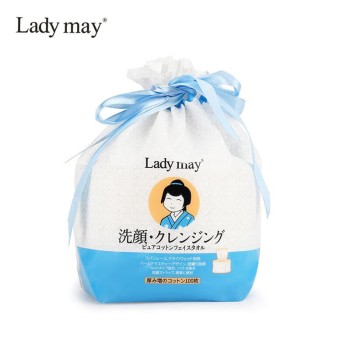 Lady May 加厚纯棉洗脸巾 (100枚)*3包