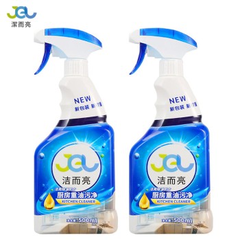 洁而亮 厨房重油污净500ml（2瓶装）