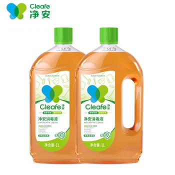 Cleafe 净安 消毒液1L(2瓶组合装)