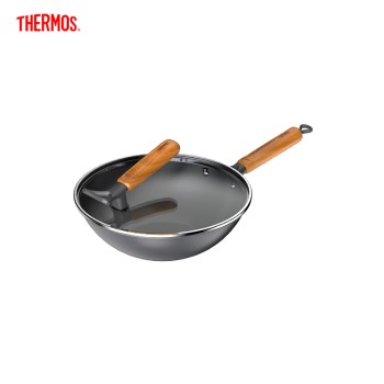 膳魔师32cm窒氮铁锅IWD-32-HS