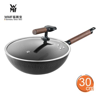 WMF 福腾宝 钛合系列钛铁炒锅30cm立盖