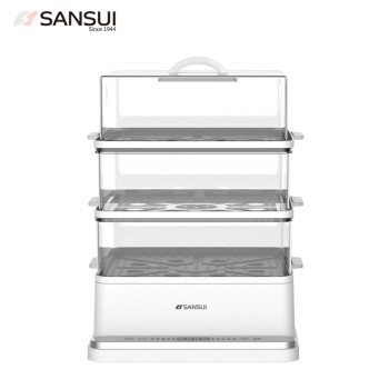 SANSUI 山水 多功能三层电蒸锅 SZG60K