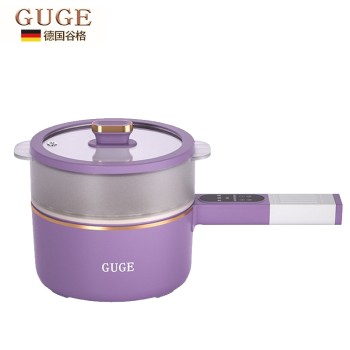 GUGE 谷格 电煮锅迷你1.5L电热火锅蒸煮一体家用 GG588