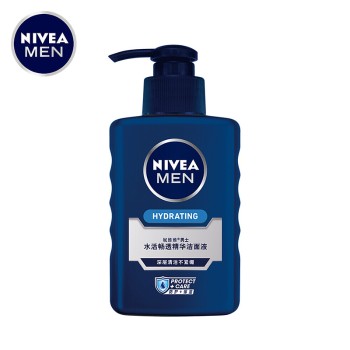 Nivea 妮维雅 男士水活畅透精华洁面液150ml