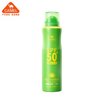 CAMEL 骆驼 户外清透防晒喷雾(绿色) SPF50+PA+++120ml