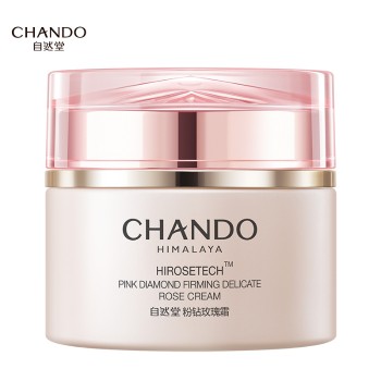 CHANDO 自然堂 粉钻紧致细嫩玫瑰霜55g