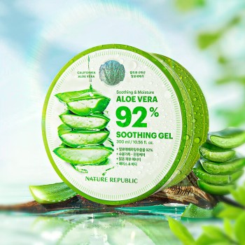 NATURE REPUBLIC 纳益其尔 芦荟舒缓保湿凝胶 300ml