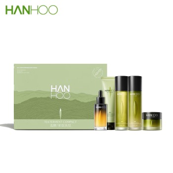 Hanhoo 韩后 茶酵类视黄醇弹嫩淡纹精华经典套装5件套 HH-109