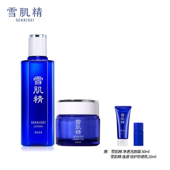 SEKKISEI 雪肌精 水霜组合(化妆水200ml+菁华凝霜80g)