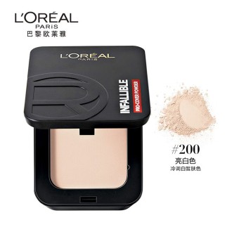 [单品]L'OREAL 欧莱雅 恒放溢彩无瑕持妆粉饼 9g