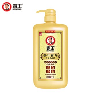 霸王 姜汁首乌去屑洗发液1L