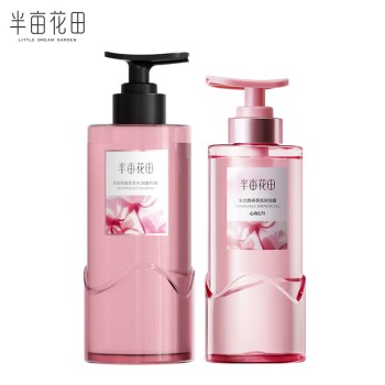 Little Dream Garden 半亩花田 水光焕亮香自在轻盈香氛洗沐组合(沐浴露400g+洗发水500g)